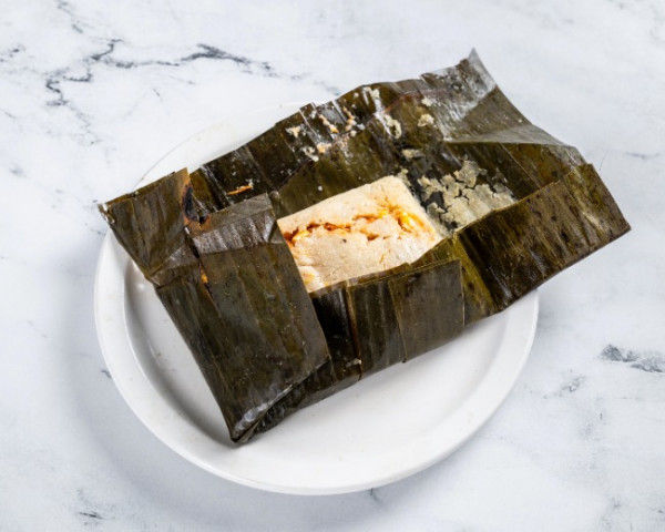 Tamale au Rajas avec Fromage