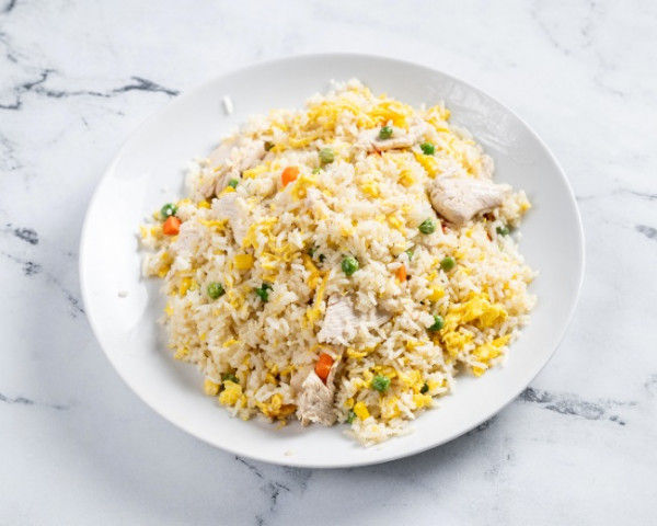 4c. Riz frit au poulet