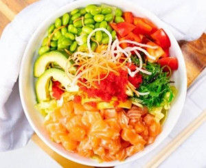 Poké Bol au Saumon torché