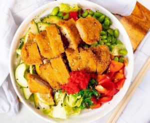 Poké Bol au Poulet frit