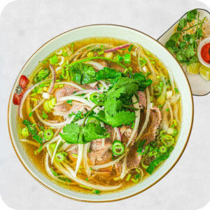 P2S. Pho au bœuf saignant 