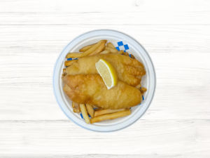 Daily Special Fish (Basa - 2PC) & Chips 