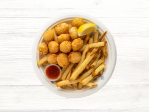 Scallops (12PC) & Chips