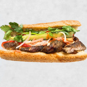 BM2. Banh mi au boeuf sauté à la citronnelle