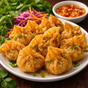 A7. Fried Wonton / Hoành Thánh Chiên