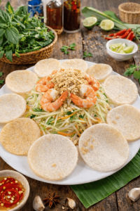 G3. Papaya Salad with Shrimp / Gỏi Đu Đủ Tôm