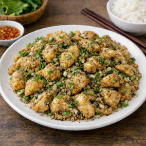 C1. Chicken / Duck with Salt & Peppers / Fish Sauce / Gà/Vịt Rang Muối/Mắm