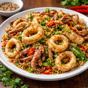 S13. Salt & Pepper Squid / Mực Rang Muối