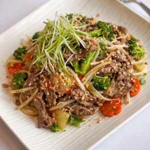 F3 Pad Thai with choice of Beef/Chicken/Pork/Shrimp or Seafood Pad Thai