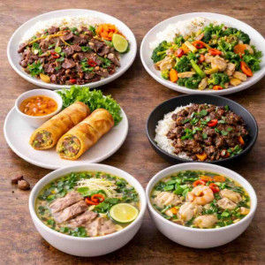 SET-3B. Dinner for 3 — Set B