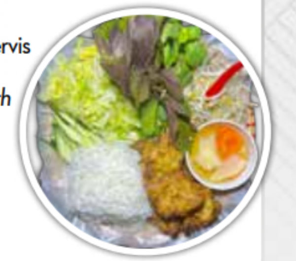 BÚN CHẢ CÁ KHÔ