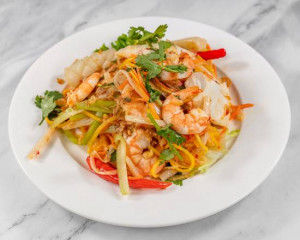 06 A. Vietnamese Lotus Root and Seafood Salad