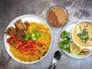 Rice & Lamb