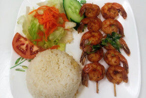 510. Grilled Tiger Shrimp (10)