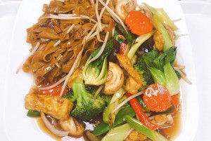 605. Stir Fried Vegetables, Murshrooms & Tofu