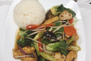 607. Stir Fried Vegetables, Mushrooms & Tofu