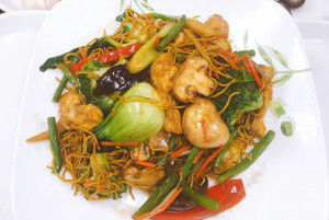 609. Stir Fried Vegetables, Mushrooms & Tofu
