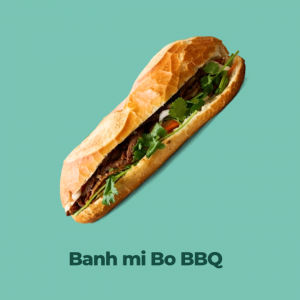 Banh mi au boeuf BBQ