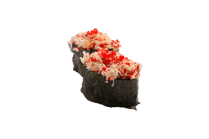 Sashimi crabe tempura