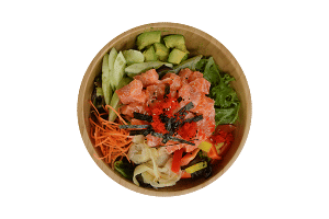 Poké bol au saumon / Salmon Poke Bowl
