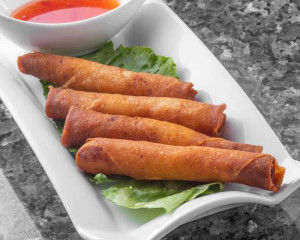 Shrimp Spring Rolls (4 pcs)