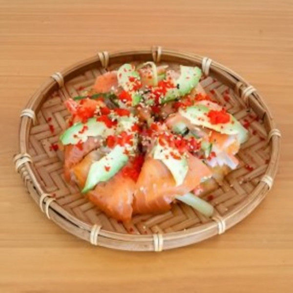 107. Pizza Saumon Fume / Smoked Salmon Pizza