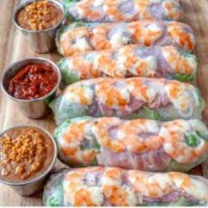 Gỏi cuốn tôm thịt/ Shrimp Pork Fresh roll (2)