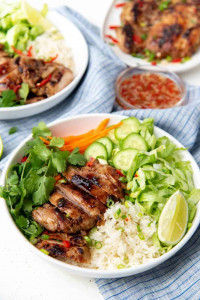 1. Cơm Gà nướng Ốp la/ Grill Chicken & Sunny Egg