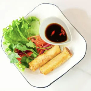 Rouleaux impériaux au crevettes et poulet (2)