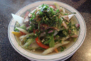 Soupe wonton entrée