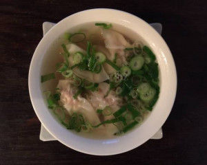 2.Soupe Wonton / Wonton soup