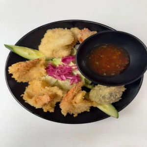 9.Crevettes tempura