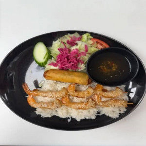 G3.Crevettes grillées / Grilled shrimps