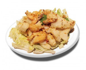 59c. Crevettes et Calmars au Sel et Poivre / 椒盐双鲜