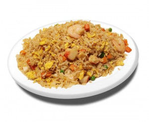 40. Riz frit aux Fruits de mer ou Crevettes/海鲜(虾)炒饭