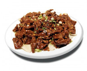 48. Boeuf avec la sauce à l'ail épicée / 蒜蓉牛