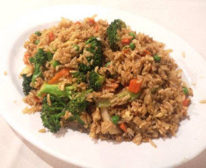 41. Riz frit aux Légumes ou Gingembres / 杂菜(姜)炒饭