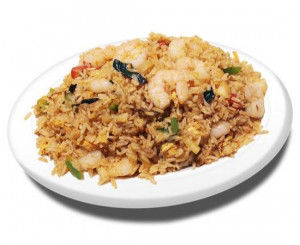 15. Riz frit Thailandais aux crevettes ou poulet ou bœuf / 泰式炒饭