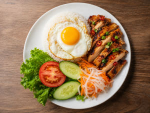 Cơm Gà Nướng / Grilled Chicken