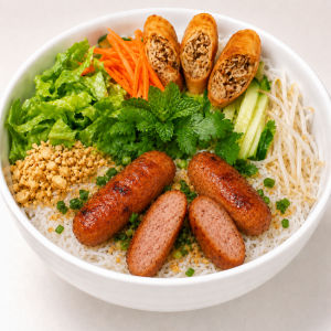 Bún Nem Nướng/ Vietnamese Pork Sausage
