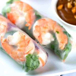 Shrimp & Pork Fresh Rolls