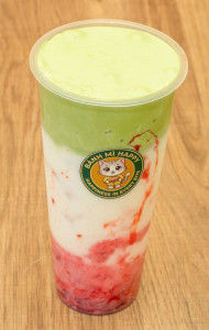 Strawberry Matcha Latte