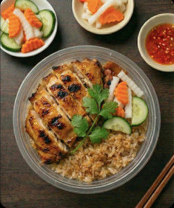 Grilled Chicken Sticky Rice