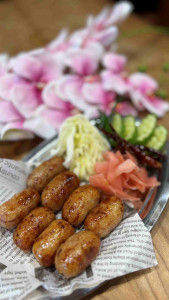 Thai pork sausages (8 pcs)
