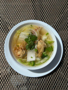 Soupe Wonton Poulet / Chicken Wonton Soup
