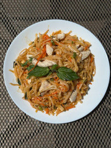 Pad Thai au Poulet / Pad Thai with Chicken