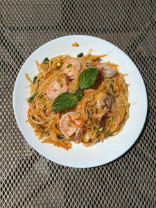 Pad Thai aux Crevettes / Pad Thai with Shrimps