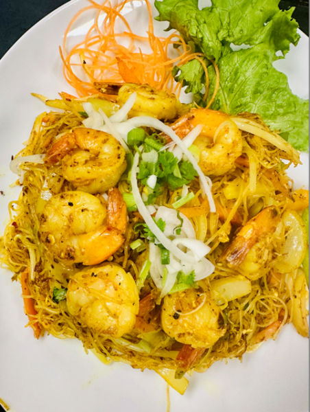 Nouilles sautées Singapour / Singapore Vermicelli