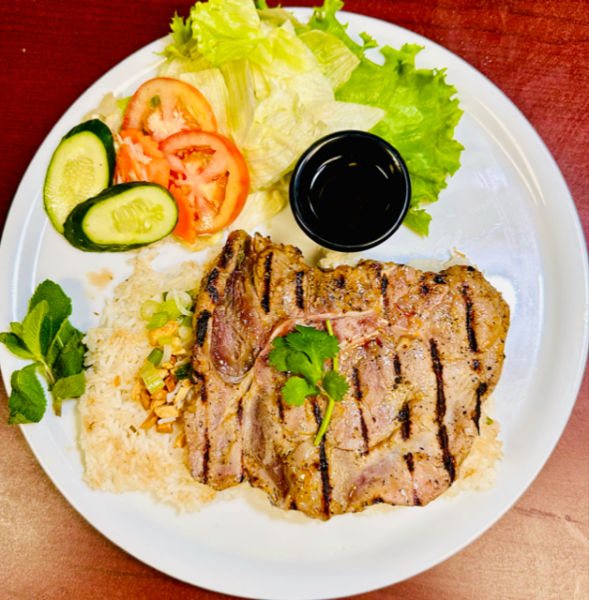 Côte de porc grillé