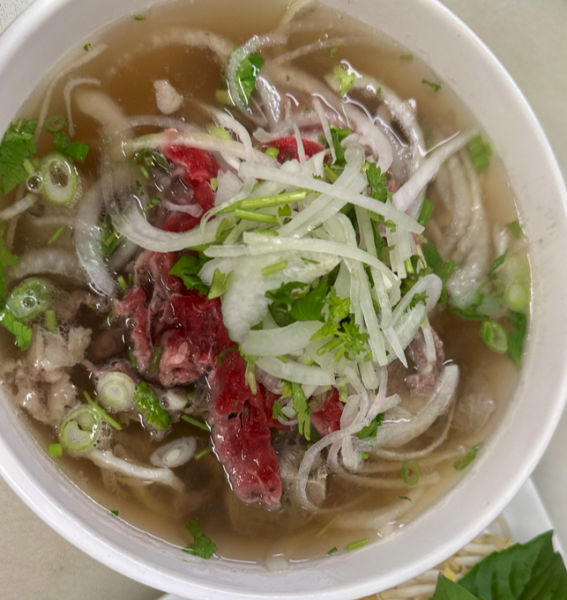 Soupe Tonkinoise au boeuf saignant